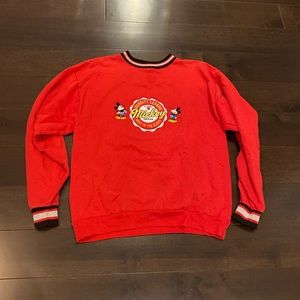 small vintage mickey mouse crew neck